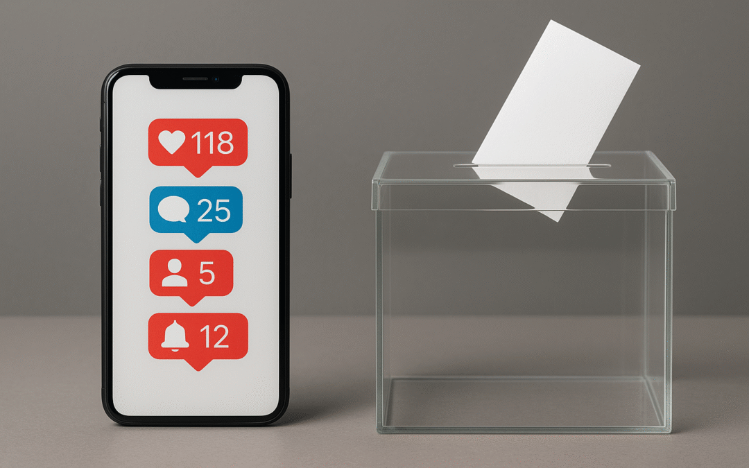 Likes no son votos: cómo leer lo que realmente importa en campañas digitales